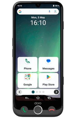 Doro Doro Aurora A30 4G 128GB Zwart
