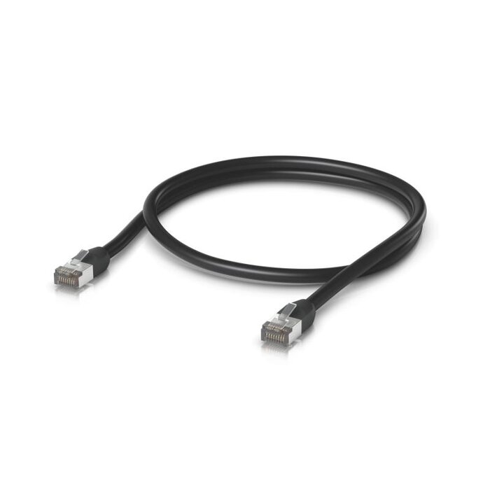 Ubiquiti Ubiquiti UniFi Outdoor Patchkabel - Cat5e, 1 meter (Zwart) - UACC-Cable-Patch-Outdoor-1M-BK