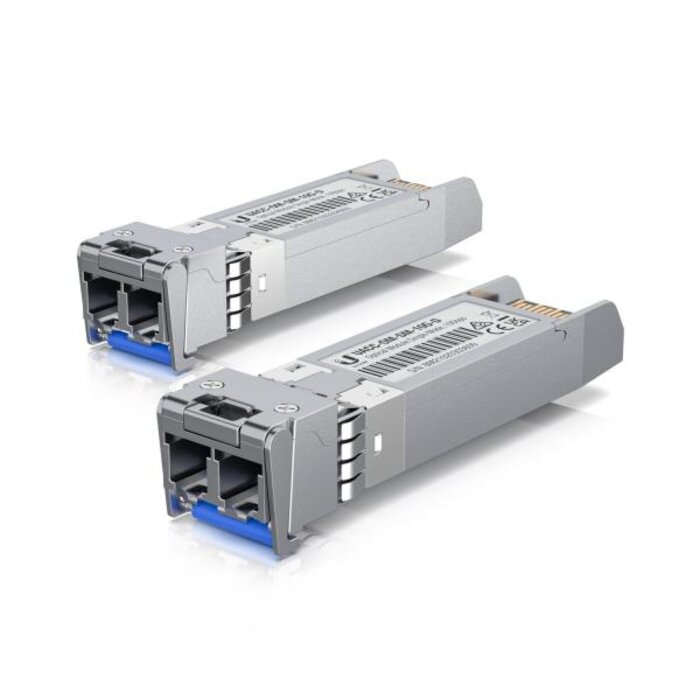 Ubiquiti Ubiquiti UniFi 10G Single-Mode SFP+ Module (20-Pack) - UACC-OM-SM-10G-D-20