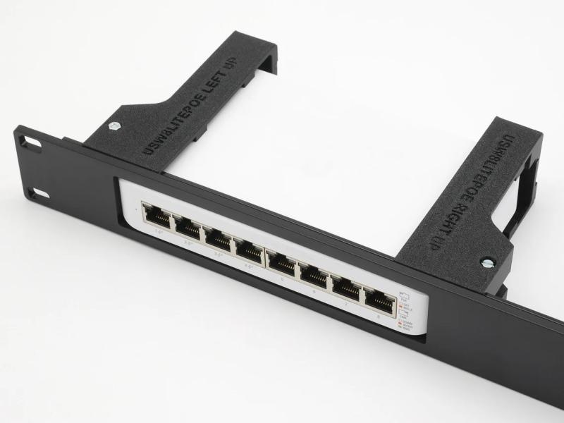 Ubiquiti 19" Rackmount Kit voor Ubiquiti USW-Lite-8-POE Switch