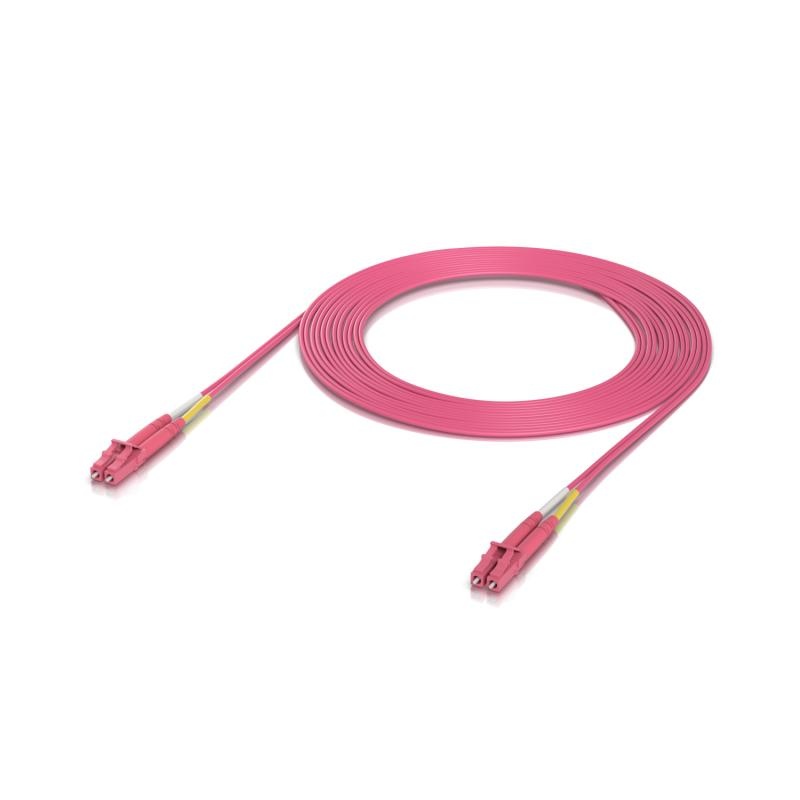 Ubiquiti Ubiquiti OM4 Duplex LC UPC Glasvezel Patchkabel - 3 Meter