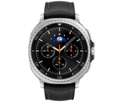Samsung Samsung Galaxy Watch 8 Classic Smartwatch - Zilver (Zwarte Band)