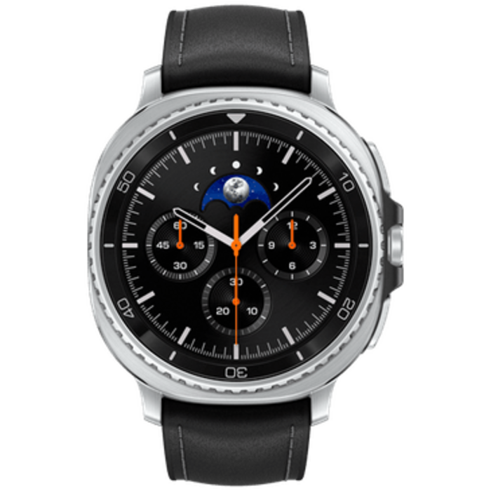 Samsung Samsung Galaxy Watch 8 Classic Zilver (Zwarte Band)