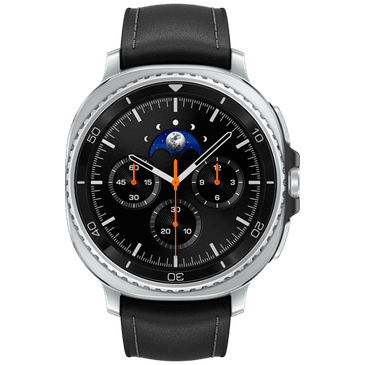 Samsung Samsung Galaxy Watch 8 Classic Zilver (Zwarte Band)