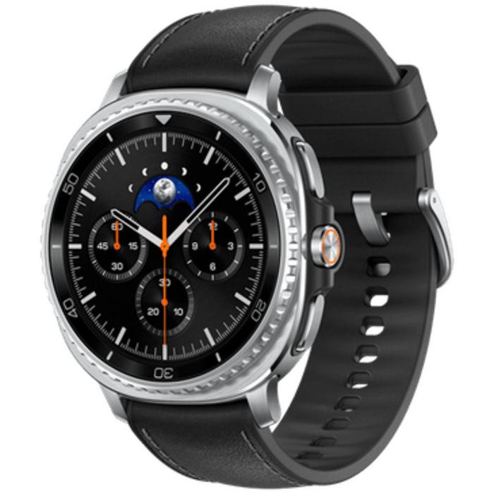 Samsung Samsung Galaxy Watch 8 Classic Zilver (Zwarte Band)