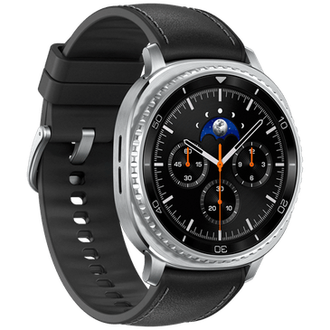 Samsung Samsung Galaxy Watch 8 Classic Zilver (Zwarte Band)