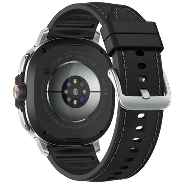 Samsung Samsung Galaxy Watch 8 Classic Zilver (Zwarte Band)