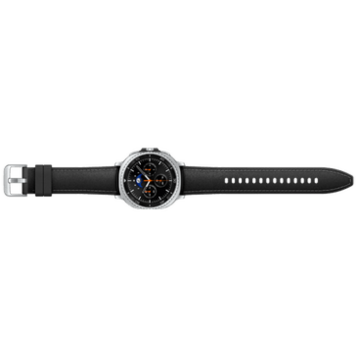 Samsung Samsung Galaxy Watch 8 Classic Zilver (Zwarte Band)