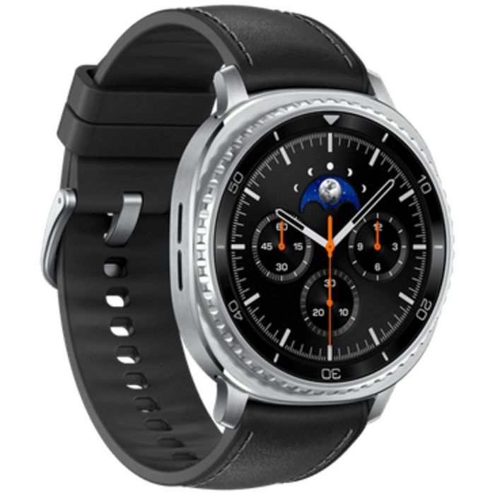 Samsung Samsung Galaxy Watch 8 Classic 4G Zilver (Zwarte Band)