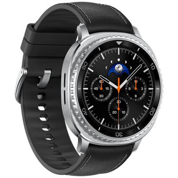 Samsung Samsung Galaxy Watch 8 Classic 4G Zilver (Zwarte Band)