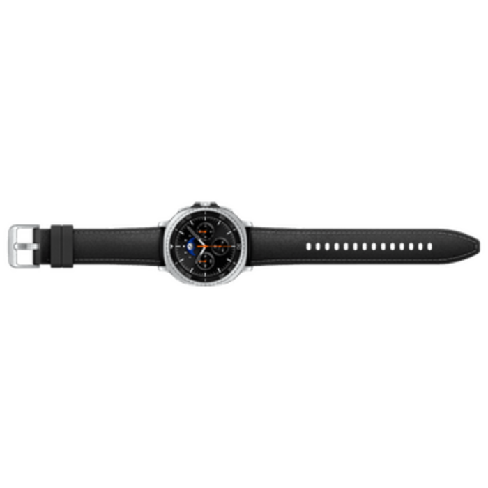 Samsung Samsung Galaxy Watch 8 Classic 4G Zilver (Zwarte Band)