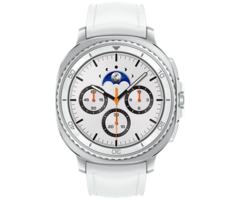 Samsung Samsung Galaxy Watch 8 Classic - Smartwatch - Zilver met Witte Band