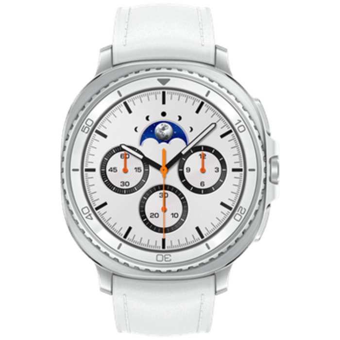Samsung Samsung Galaxy Watch 8 Classic Zilver (Witte Band)