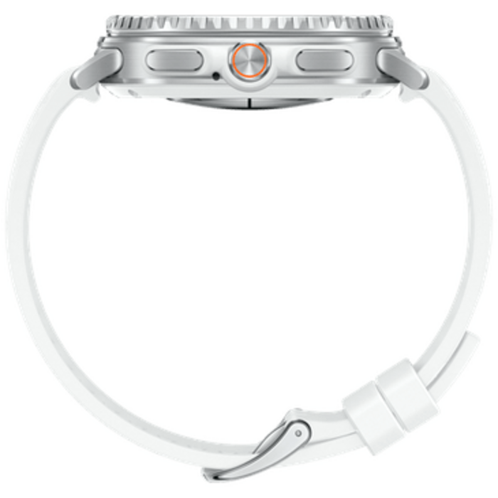 Samsung Samsung Galaxy Watch 8 Classic Zilver (Witte Band)