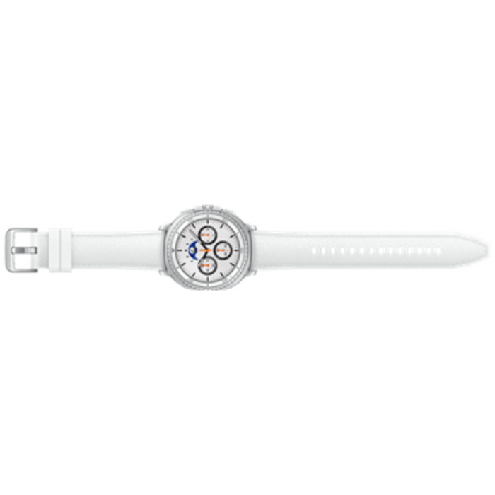 Samsung Samsung Galaxy Watch 8 Classic Zilver (Witte Band)