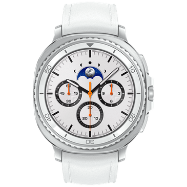 Samsung Samsung Galaxy Watch 8 Classic 4G Zilver (Witte Band)