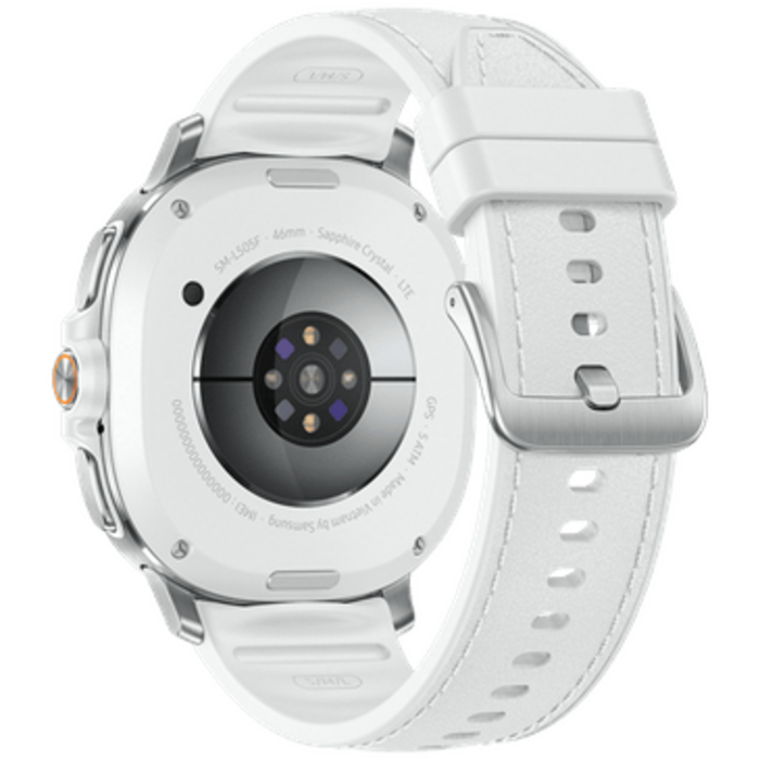 Samsung Samsung Galaxy Watch 8 Classic 4G Zilver (Witte Band)