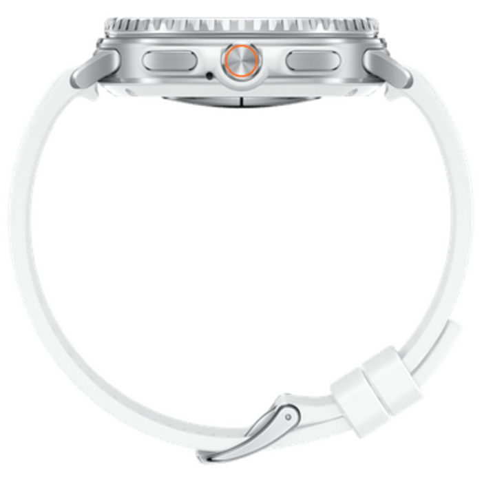 Samsung Samsung Galaxy Watch 8 Classic 4G Zilver (Witte Band)