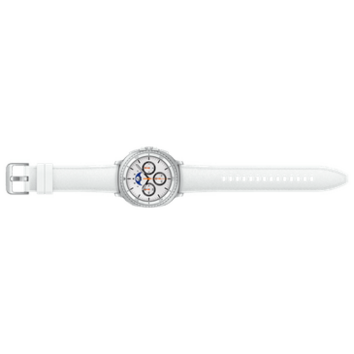 Samsung Samsung Galaxy Watch 8 Classic 4G Zilver (Witte Band)