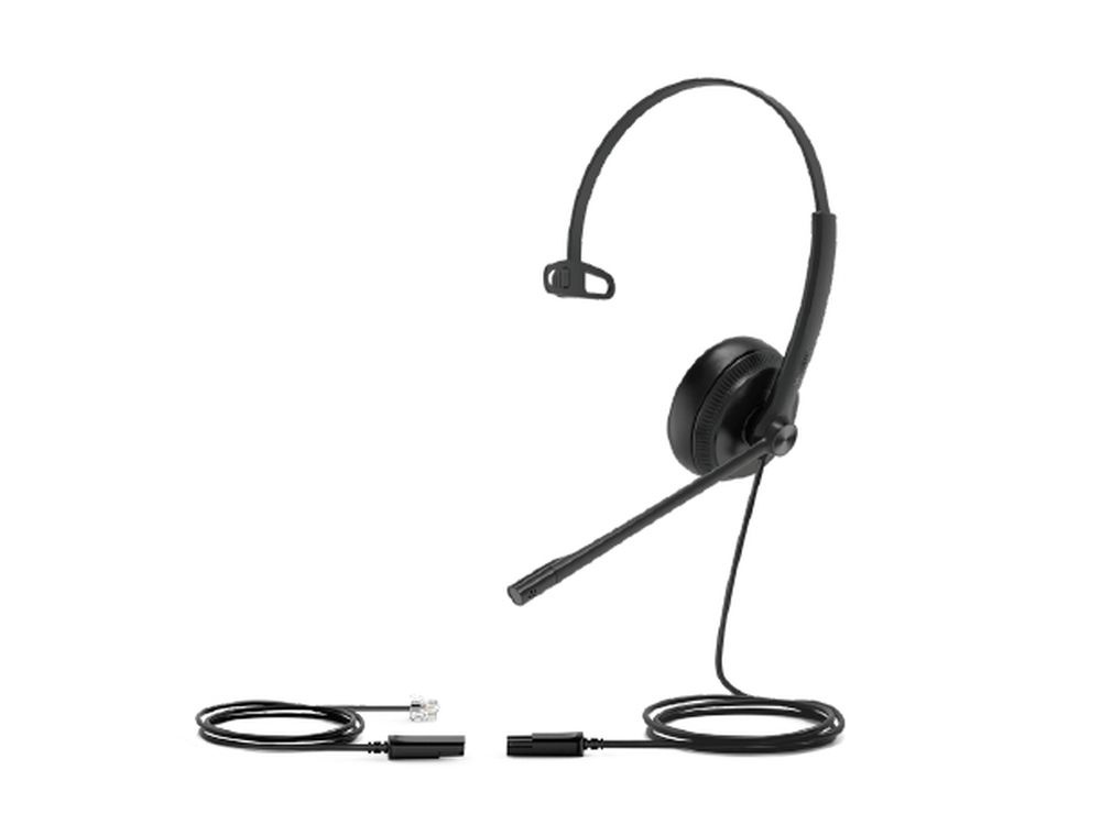 Yealink Yealink YHS34 Mono Headset met Noise-Cancelling voor IP-Telefoons