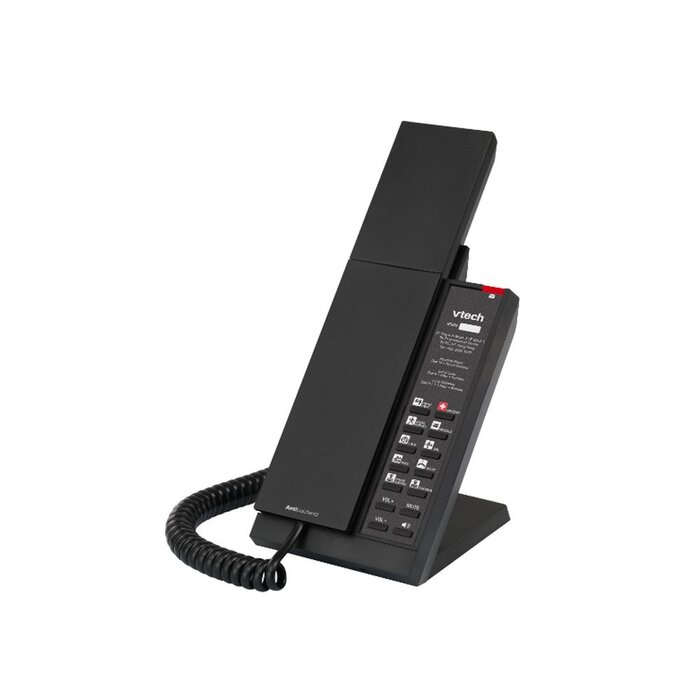 Vtech VTech NG-S3212 Matte Black 1-Line SIP Corded Phone (10 Keys)
