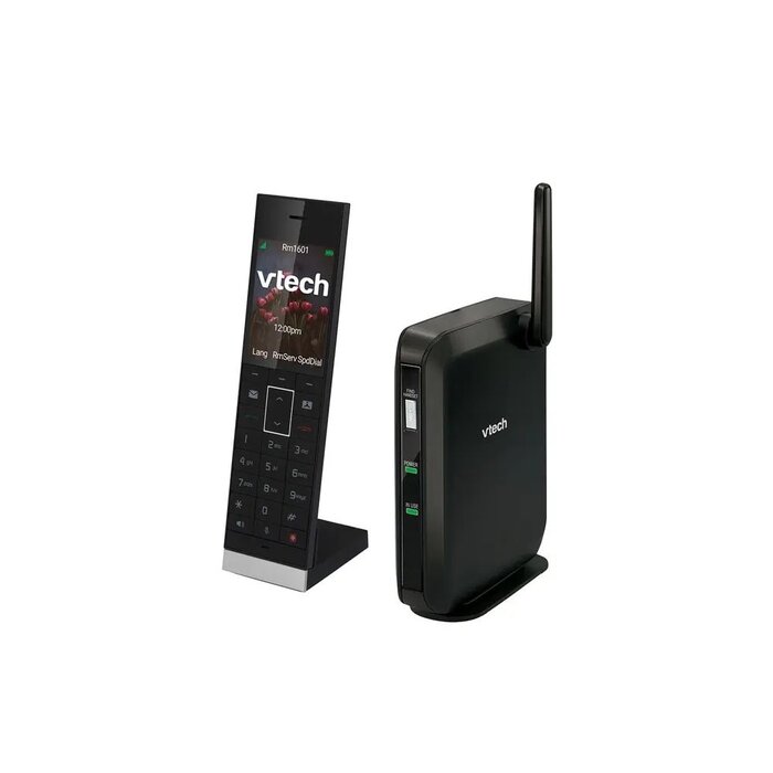 Vtech Vtech CTM-S2116 Silver & Black (PSU UK) 1-Line SIP Hidden Base, 1 Cordless Color HS + Char