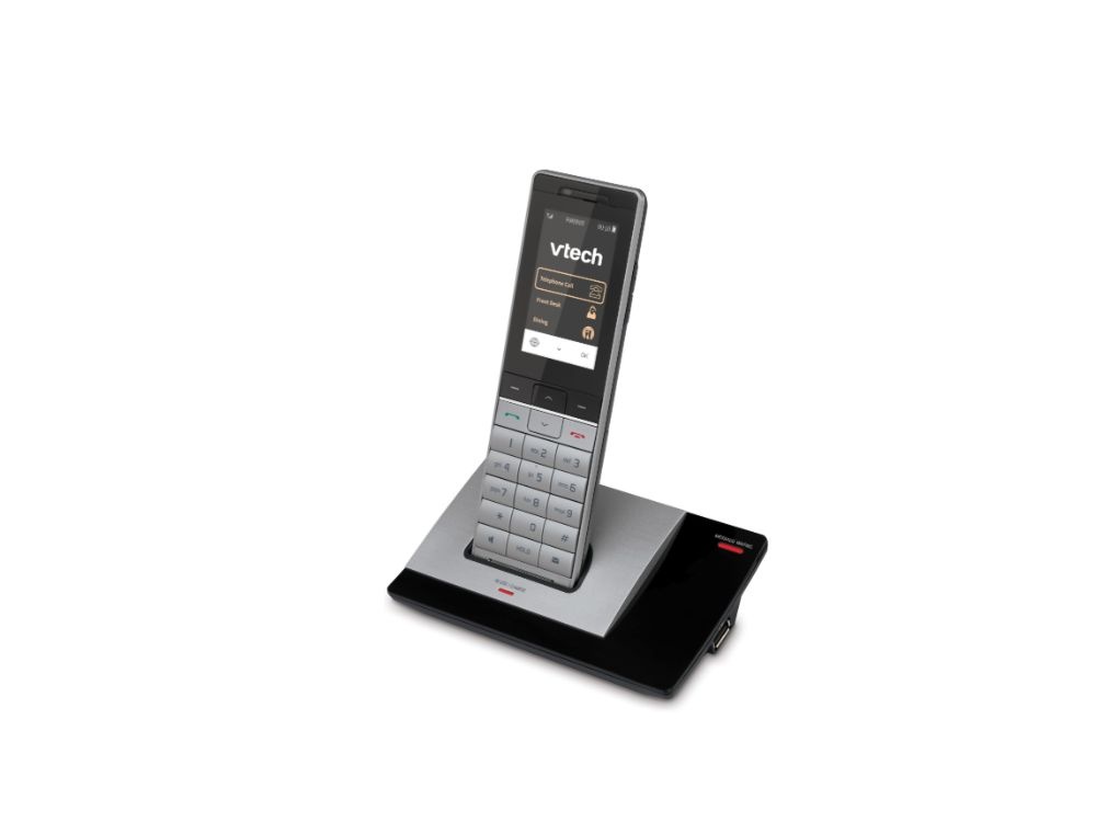 Vtech Vtech PMX-S5410 Draadloze SIP Telefoon - 1-Lijns Zilver/Zwart