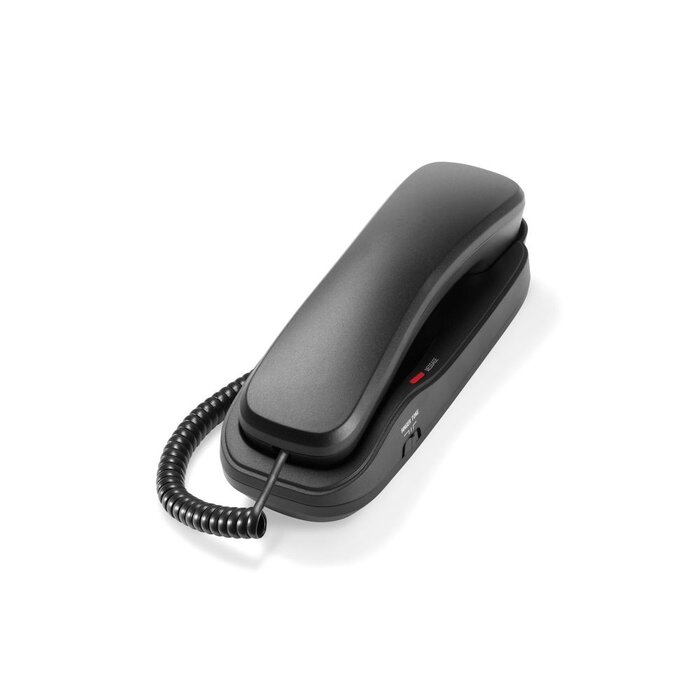 Vtech Vtech A1311 Matte Black 1-Line Classic Analog Corded TrimStyle Phone