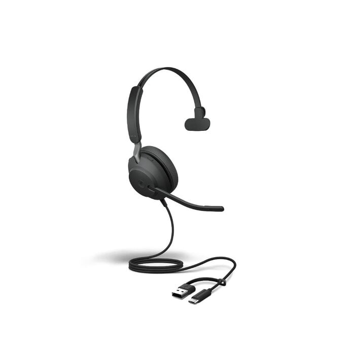 Jabra Jabra Evolve2 40 SE UC Mono Headset - USB-A/C