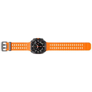Samsung Samsung Galaxy Watch Ultra 32GB Titanium Grijs (Oranje Rubberen Band)