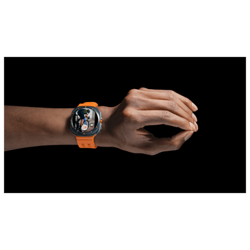 Samsung Samsung Galaxy Watch Ultra 32GB Titanium Grijs (Oranje Rubberen Band)