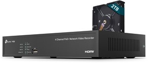 TP-Link TP-Link VIGI NVR1004H-4P-2TB