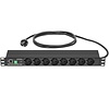 Netio Netio PowerPDU 8KF - Slimme 19" 1U PDU met 8x Schuko & LAN
