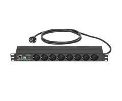 Netio Netio PowerPDU 8KF - Slimme 19" 1U PDU met 8x Schuko & LAN