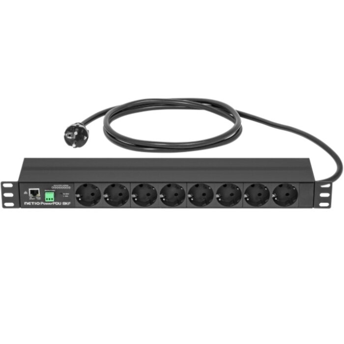 Netio Netio 8KF Smart 19" 1U 8 output(Shuko) PDU with LAN