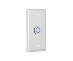 Algo Algo 1203 Single Gang Wandschakelaar met Blauwe LED-indicator