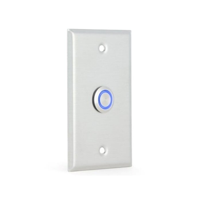 Algo Algo 1203 Single Gang Wandschakelaar met Blauwe LED