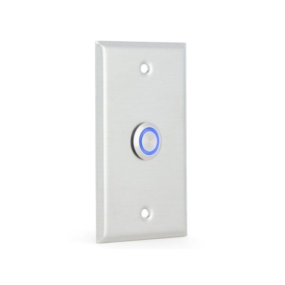 Algo Algo 1203 Single Gang Wandschakelaar met Blauwe LED