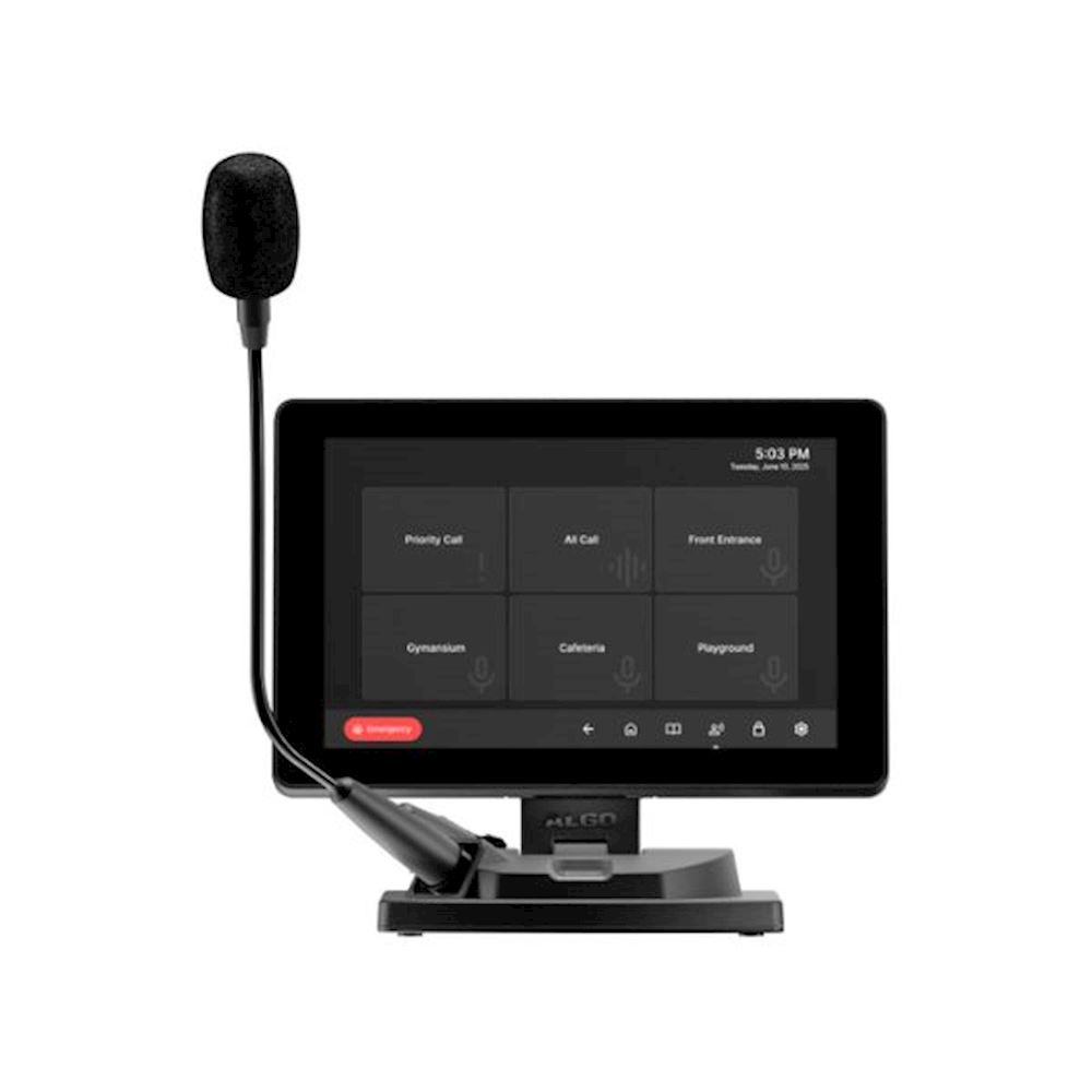 Algo Algo 8450 SG IP Console - SIP Paging Station met Touchscreen