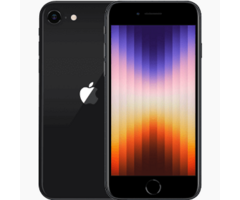 Refurbished Apple Refurbished Apple iPhone SE (2022) 64GB Zwart - Zo goed als nieuw