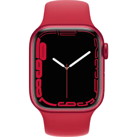 Refurbished Apple Refurbished Apple Watch Series 7 41mm Rood (Aluminium) - Wifi - Zo goed als nieuw