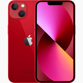 Refurbished Apple Refurbished Apple iPhone 13 128GB Rood - Zo goed als nieuw