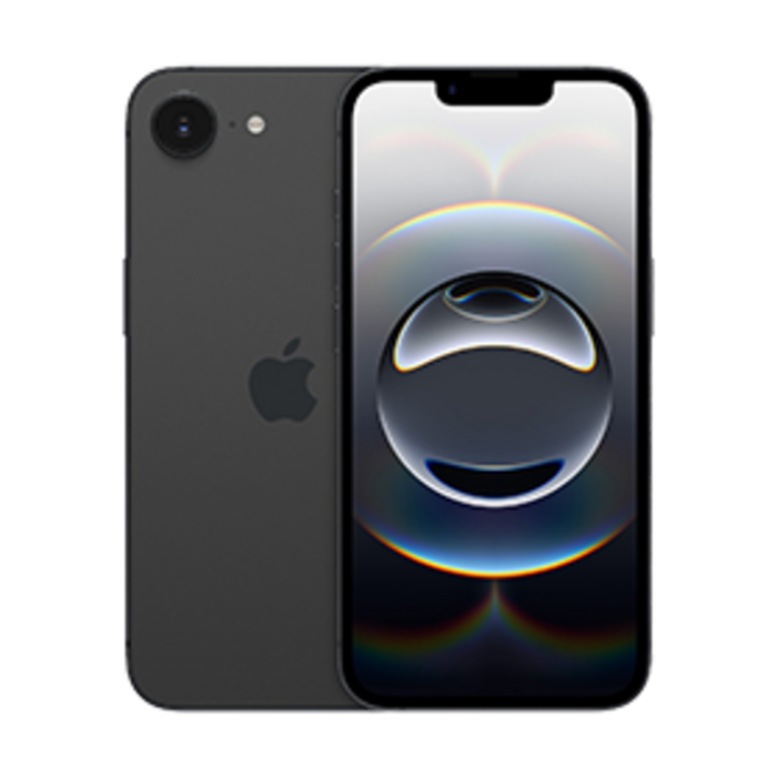 Refurbished Apple Refurbished Apple iPhone 16e 128GB - Zwart - Zo goed als nieuw