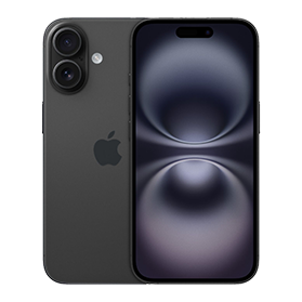 Refurbished Apple Refurbished Apple iPhone 16 128GB Zwart - Zo goed als nieuw