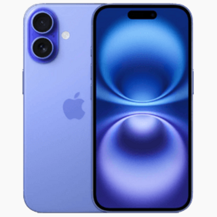 Refurbished Apple Refurbished Apple iPhone 16 128GB Blauw - Zo goed als nieuw