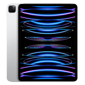Refurbished Apple Refurbished Apple iPad Pro 12.9 (2022) 512GB Wifi + 5G Zilver - Zo goed als nieuw