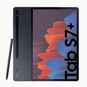 Refurbished Samsung Refurbished Samsung Galaxy Tab S7 128GB 4G - Zwart - Zo goed als nieuw