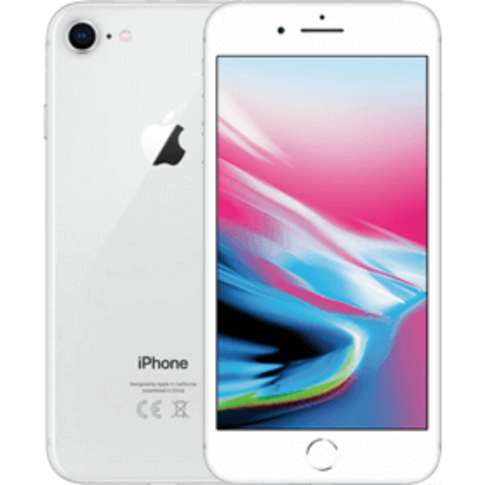 Refurbished Apple Refurbished Apple iPhone 8 64GB Zilver - Licht gebruikt
