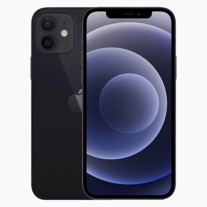Refurbished Apple Apple iPhone 12 128GB Zwart - Refurbished (Zichtbaar Gebruikt)