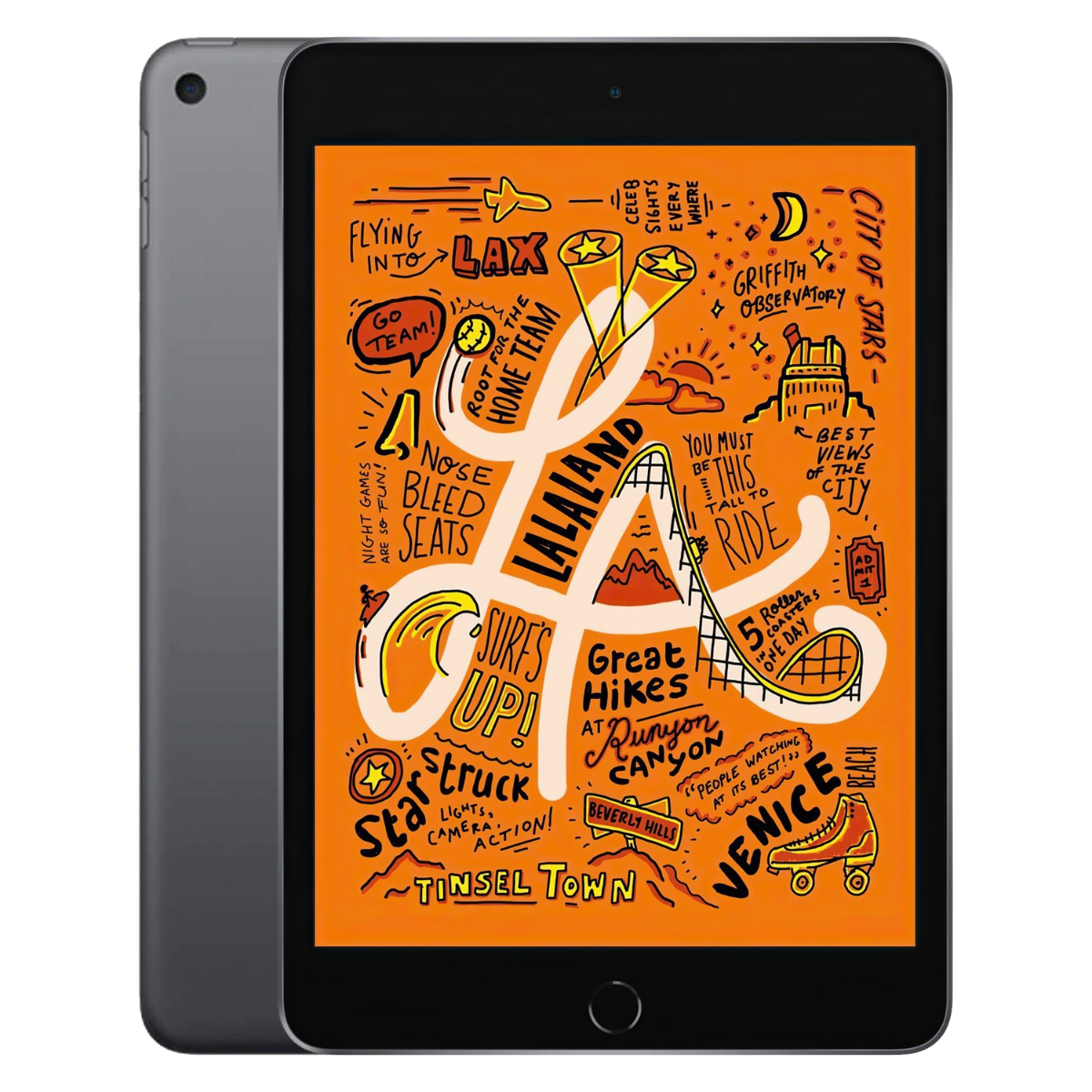 Refurbished Apple Refurbished Apple iPad Mini 5 256GB Space Grey Wifi - Zichtbaar gebruikt